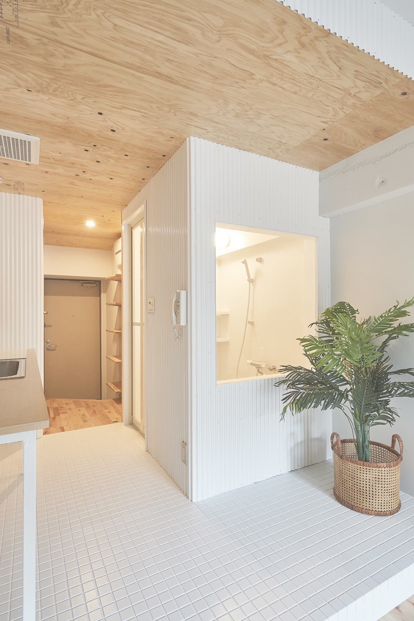 文京区賃貸リノベ　ユニットバス