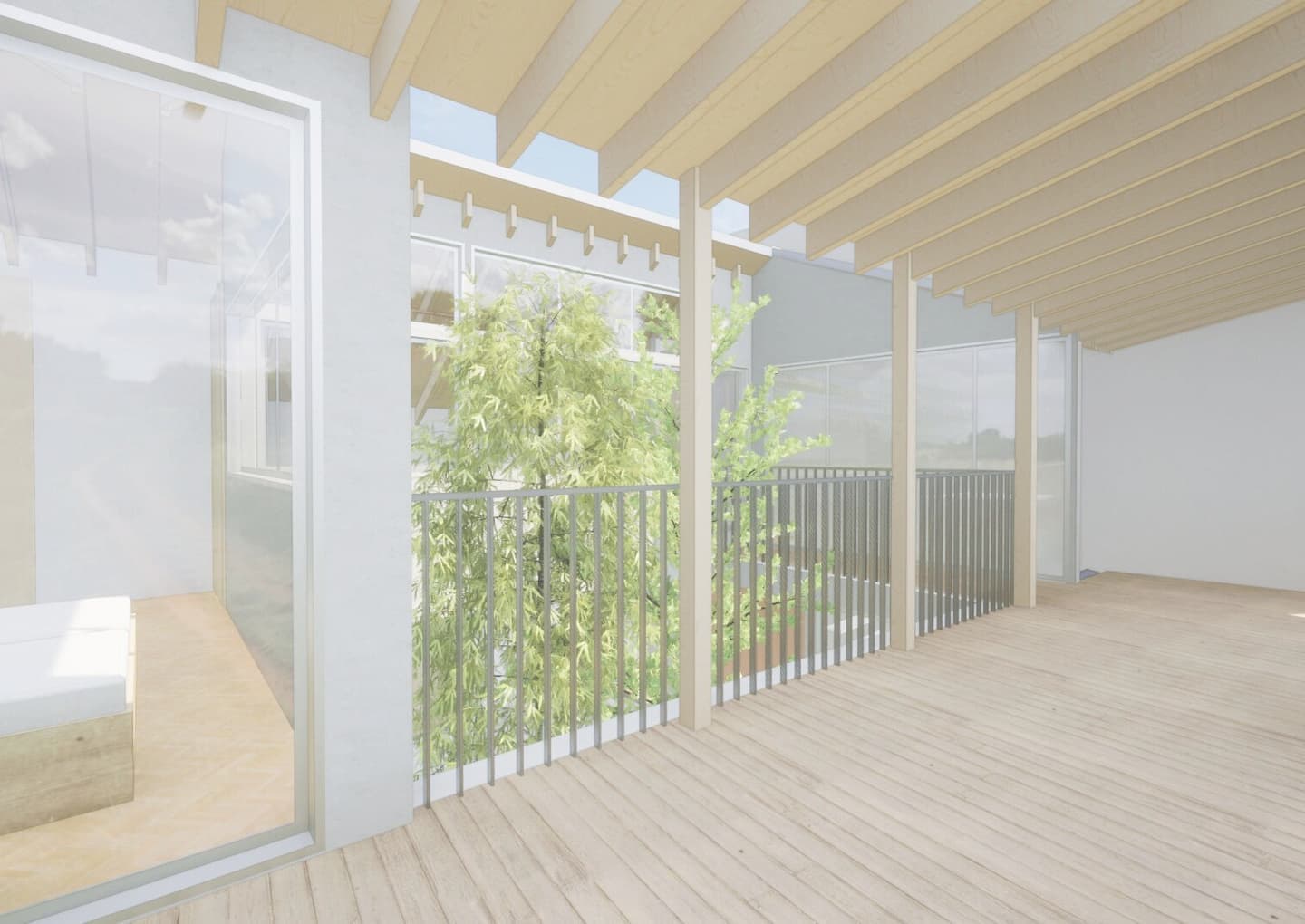 崖上　擁壁　住宅　新築